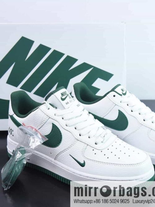 Air Force 1 \'07 Low Air Force mini hook, double hook 40th anniversary, white and green low-top sneakers Item number: MN5263 126