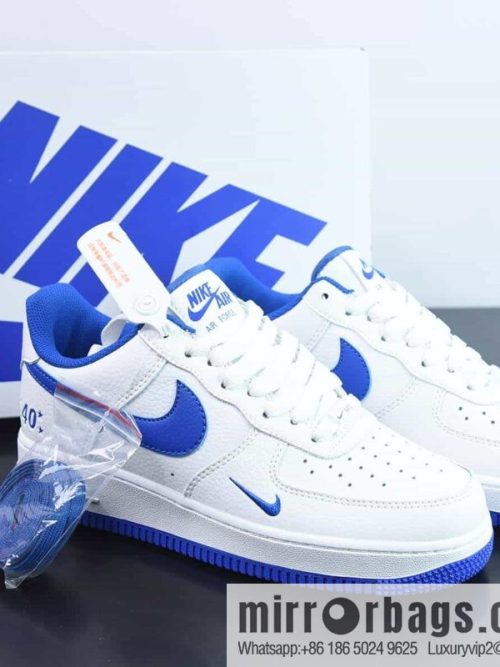 Nike Air Force 1 Low \'07 40th Anniversary Ice Blue, Air Force One Low Top Casual Board Shoes, Item Number: MN5263-123