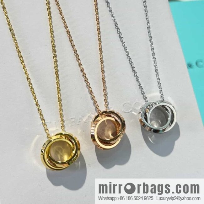 New ☑️ Tiffany & Co. X double ring necklace