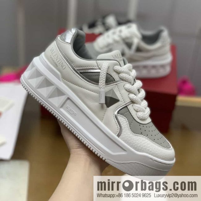 VALENTINO Valentino with sheepskin His & Hers low-top sneakers