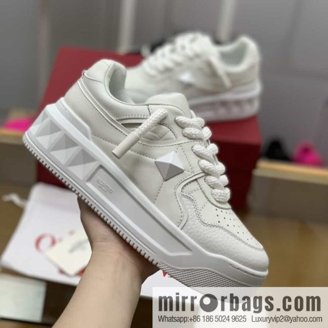 VALENTINO Valentino with sheepskin His & Hers low-top sneakers