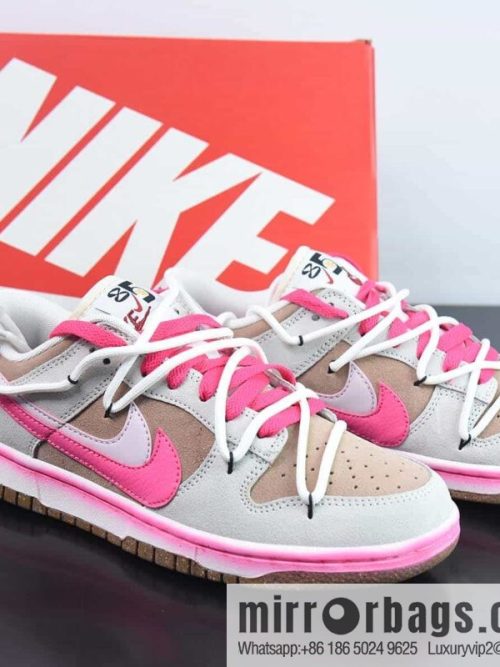 Nk SB Dunk Low \"85\" Pink White, Pink White gradual change women\'s sneakers DO9457 131