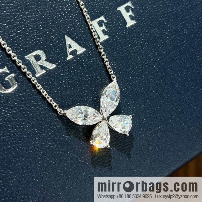 GRAFF Graff Butterfly Horse Eye Diamond Necklace