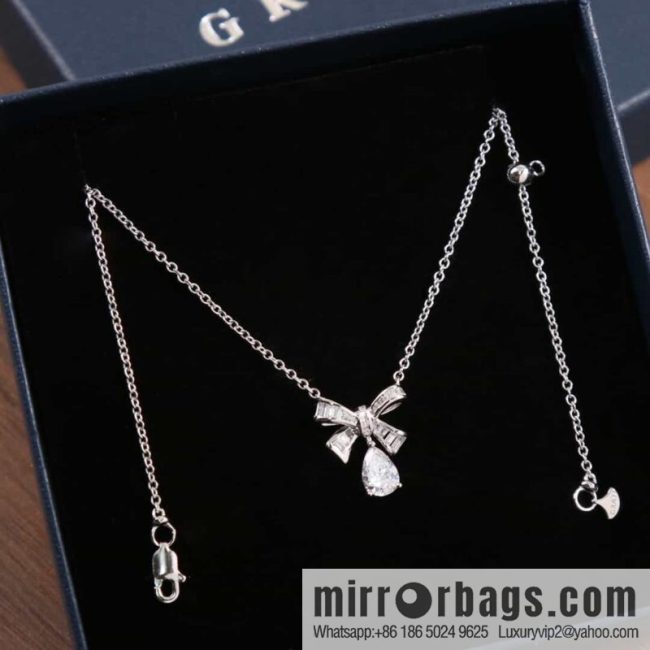 GRAFF Tilda\'s Bow Drop necklace