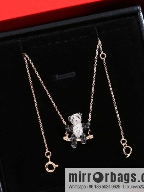 Qeelin Kirin BOBO Panda 🐼 Charity Necklace