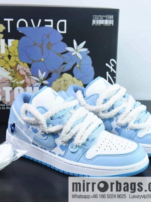 Air Jordan 1 Low deconstruction drawstring strap low-top AJ1 Joe 1 casual board shoes, official item number: DC0774 141