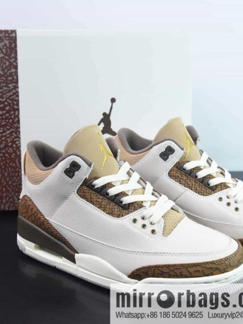Air Jordan 3 \"Palomino\" AJ3 Joe 3 Mocha burst sneakers Item number: CT8532-102