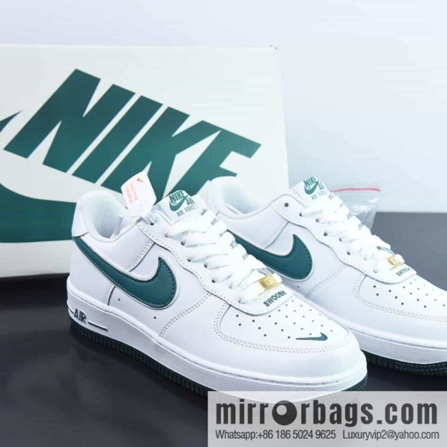 NK Air Force 1 Low \'07 \"Swoosh\" dark green hook, low-top Air Force No. 1 casual board shoes 3M reflective, item number: CV5696-966