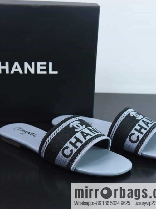 Chanel Chanel 2023 new embroidery slippers