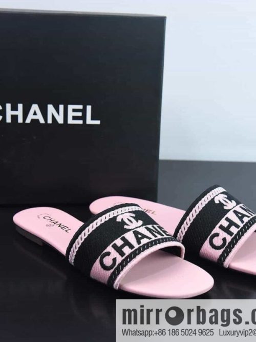 Chanel Chanel 2023 new embroidery slippers