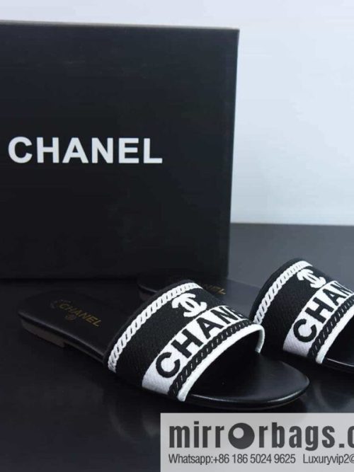 Chanel Chanel 2023 new embroidery slippers