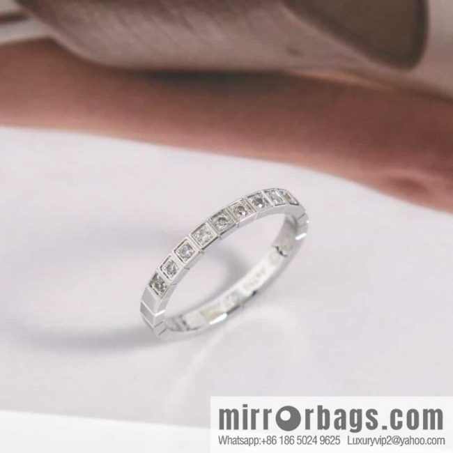 Chopard ICE CUBE Half Diamond Ring - Image 2