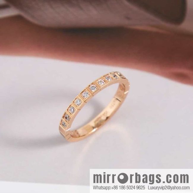 Chopard ICE CUBE Half Diamond Ring - Image 3