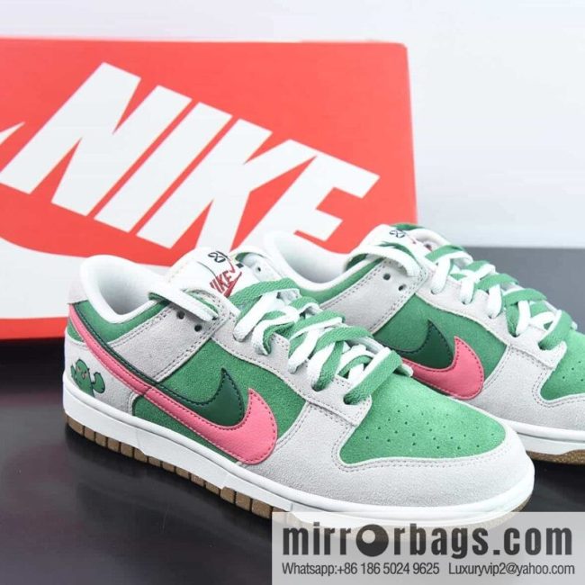 Nike SB Dunk Low 85 series, double hook, beige green, cactus 🌵 printed item number: DO9457 137