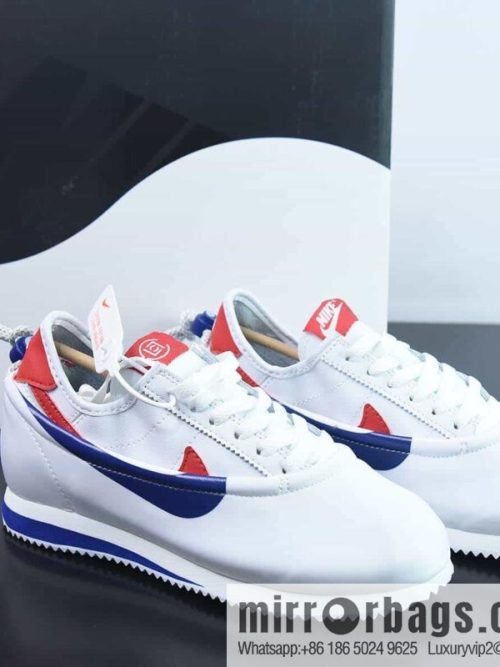 NK Clotez 3-in-1, Tai Chi Yin and Yang, Removable Trend Vintage Running Kung Fu Shoes, Joint White, Blue and Red DZ3239-100