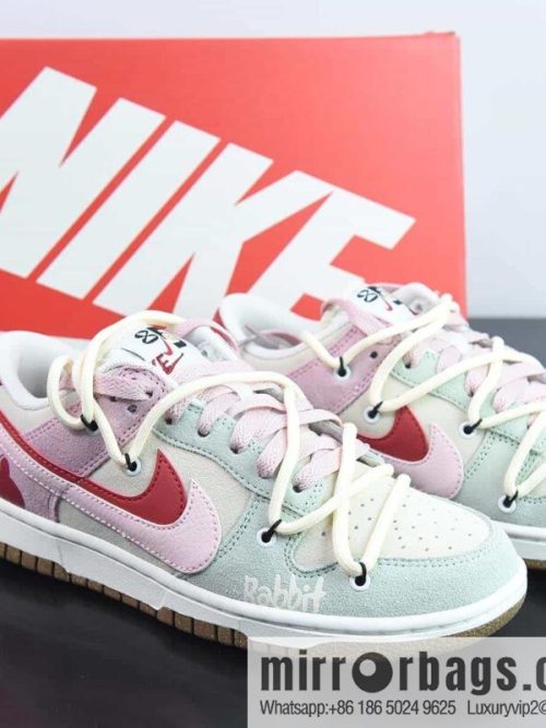 Nike SB Dunk Low deconstruction strap, double hook 85 series, rabbit year limited 🐰 pink rabbit, item number: DO9457 136