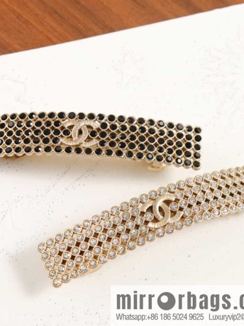 New ☑️ Chanel double c full diamond hairpin hairpin