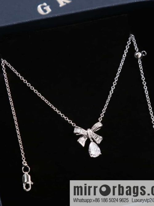 GRAFF Tilda\'s Bow Bow Water Drop Necklace