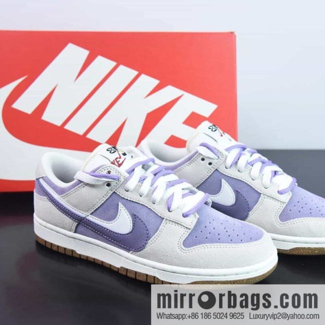 Nike SB Dunk Low double hook 85 series, beige purple low-top sneakers item number: DO9457 140