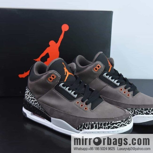 NK Air Jordan 3 RetroDesert Cement \"Michael Jordan AJ3 generation middle help Vintage leisure sports culture basketball shoes, item number: 626967-040