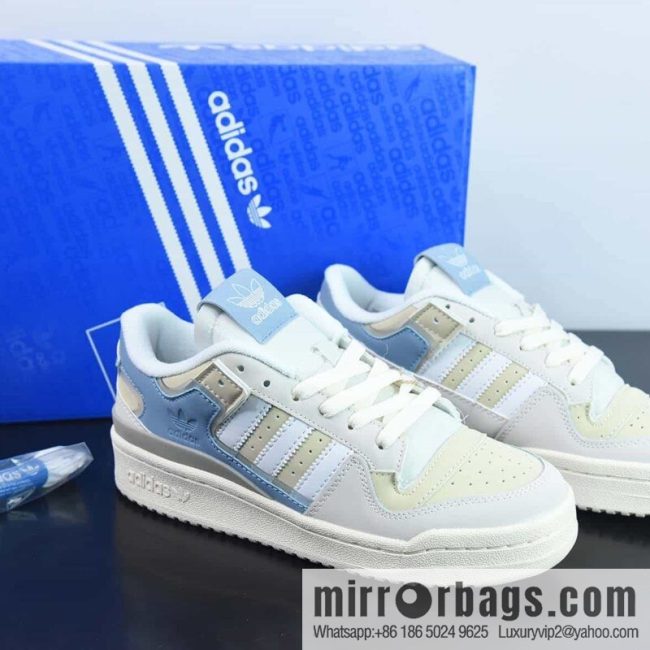 Adi AD Originals Forum Exhibit 84 Low Rome series low-top Vintage lace-up versatile casual sports shoes, item number: GW4425