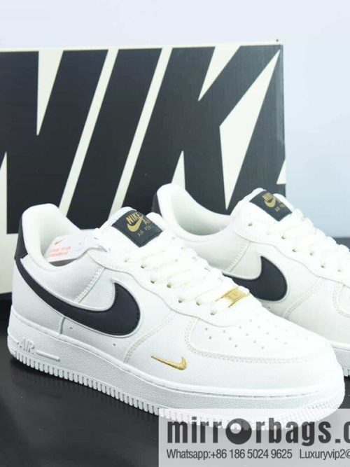 Air Force 1 \'07 LV8 Air Force One Black Gold Denim Cloth Item Number: MN5696 809