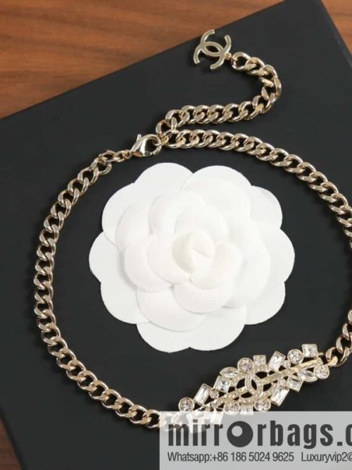 New ☑️ Chanel double c full diamond necklace
