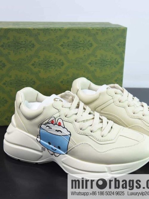 Gucci Rhyton Vintage Trainer Sneakers Gucci Daddy Shoes