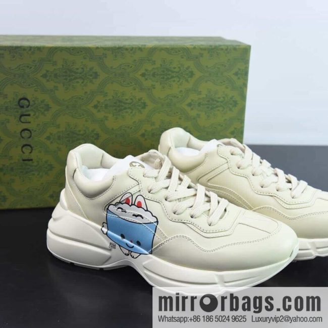 Gucci Rhyton Vintage Trainer Sneakers Gucci Daddy Shoes