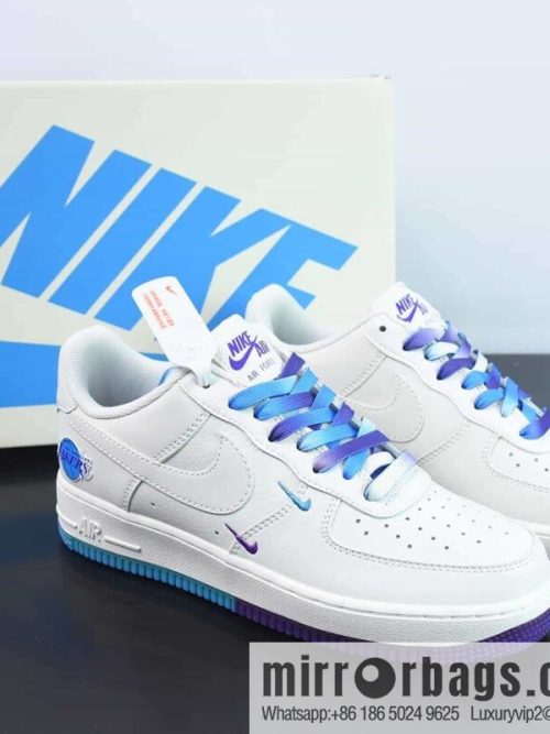 Air Force 1 \'07 Low Meter Blue Purple, Los Angeles Lakers, item number: LA9696 023