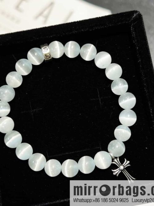 New Croxin White Opal Beaded Bracelet