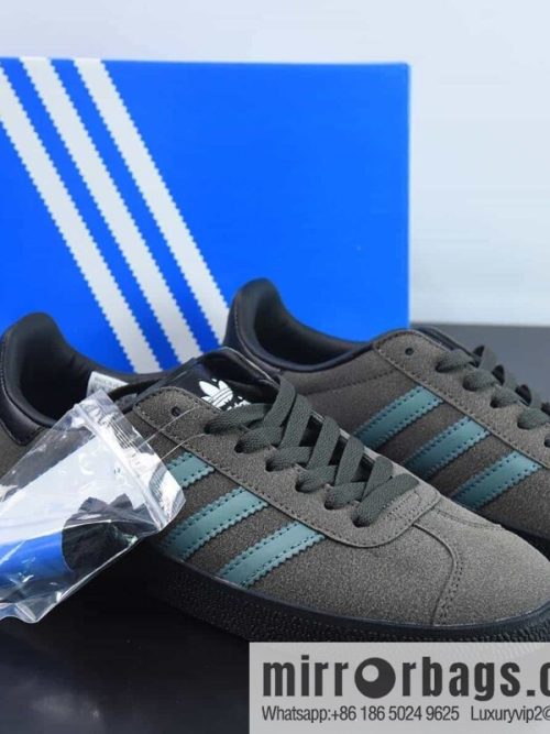 Adidas Originals Gazelle INdoor Clover non-slip durable low-top board shoes GX2209