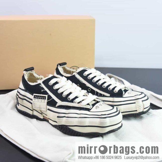 XVessel G.O.P. Lows O.G.Black Distortion 2.0 Low-top Series Deconstruction Overlapping Cork Twisting Solution Gene Mutation Old and Height Growing Casual canvas Vulcanized Board Shoes