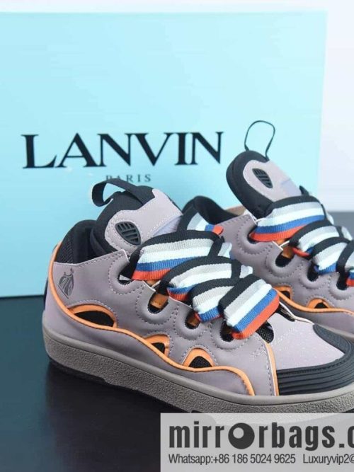 LANVIN CURB popular single product, Langfan three generations, the latest catwalk CURB series casual sneakers
