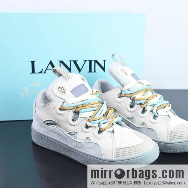 LANVIN CURB popular single product, Langfan three generations, the latest catwalk CURB series casual sneakers