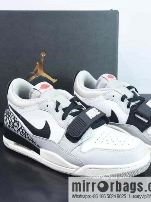 Air Jordan Legacy 312 Low \"Easter\" Jordan\'s Strongest 3-in-1 \"Gray White Black Soot Burst Pattern\" CD7069-101