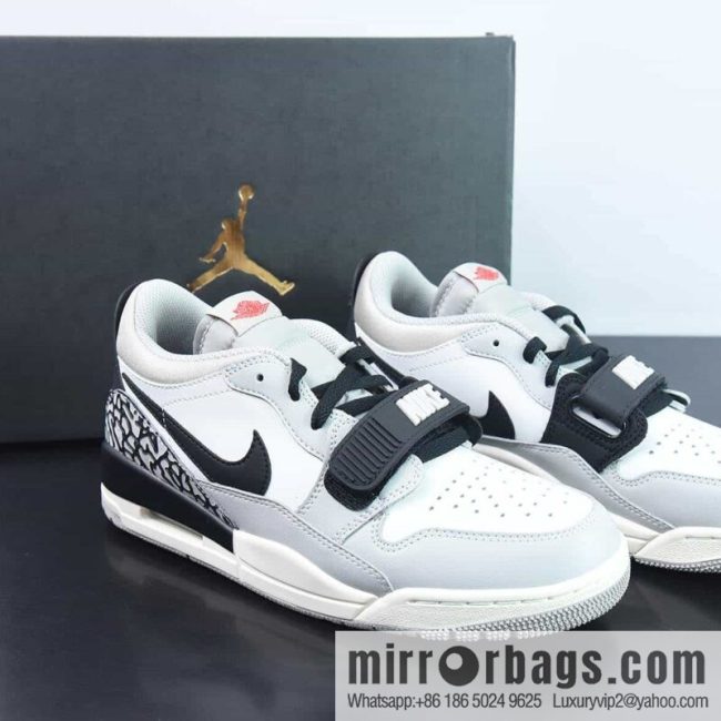 Air Jordan Legacy 312 Low \"Easter\" Jordan\'s Strongest 3-in-1 \"Gray White Black Soot Burst Pattern\" CD7069-101