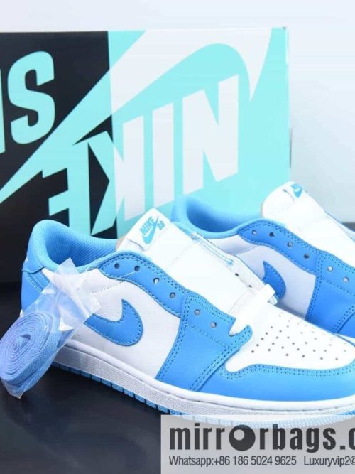 SB x Air Jordan 1 Low \"Carolina Blue\" SB Mixed AJ1 Jordan \"Joint North Carolina Blue and White Low Top\" CJ7891-401
