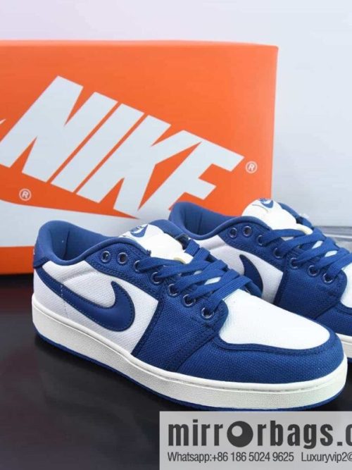 Air Jordan 1 KO Low, Kentucky, white and blue, item number: DX4981 103