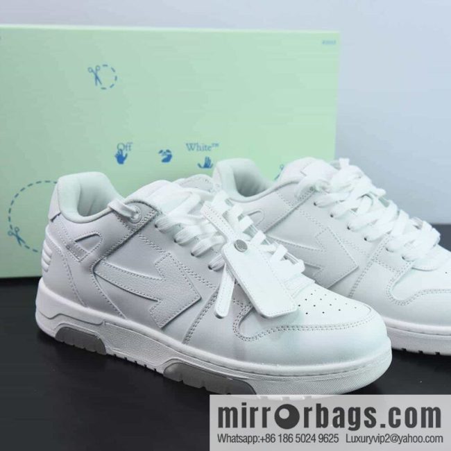 OFF-WHITE Out Of Office series low-top Vintage versatile casual sports shoes