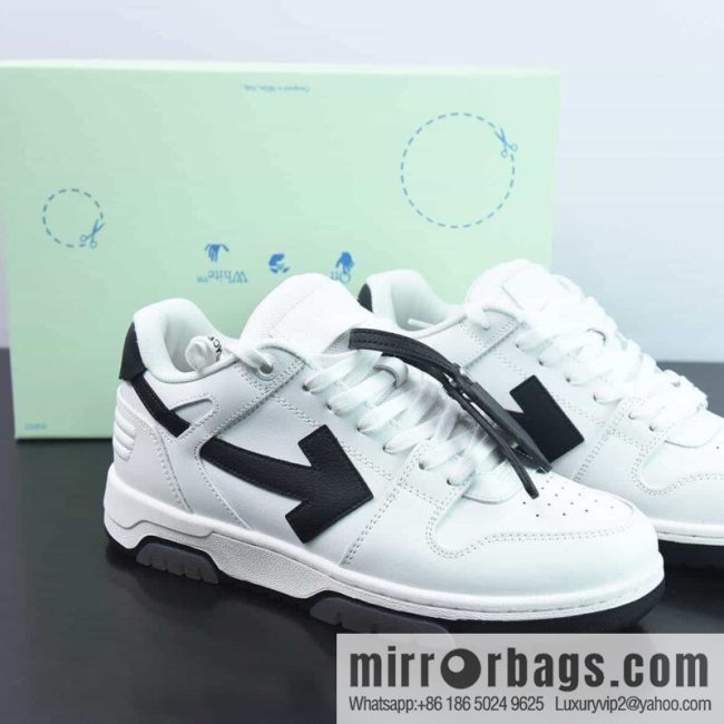 OFF-WHITE Out Of Office series low-top Vintage versatile casual sports shoes