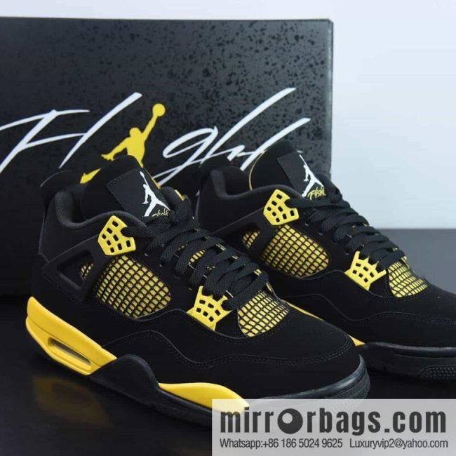 Air Jordan 4 Retro \"Thunder\" Thor, Thor Gong 2023 Edition, Item Number: DH6927-017