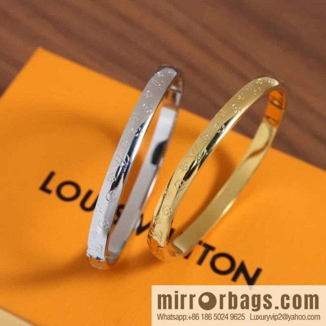 Louis Vuitton Louis Vuitton Medieval Old Flower Glossy Bracelet Bracelet