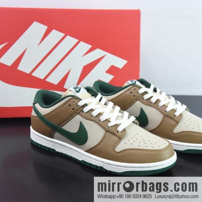 Nike Dunk Low SB low-top skate shoes/beige green, item number: FB7160-231