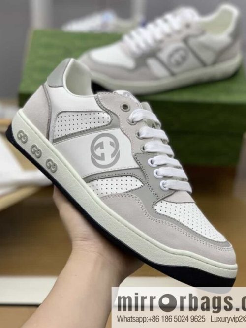 Gucci Gucci uses color matching leather and integrates iconic elements into men\'s casual shoes
