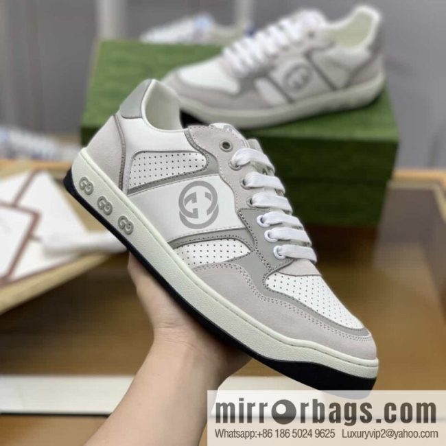Gucci Gucci uses color matching leather and integrates iconic elements into men\'s casual shoes