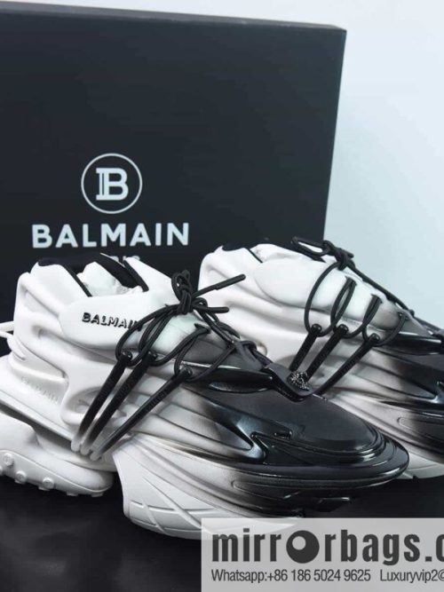 Balmain Unicorn Low Sneakers Unicorn Series Low Top Height Thick Avant-garde Daddy Style Casual Sports Jogging Shoes