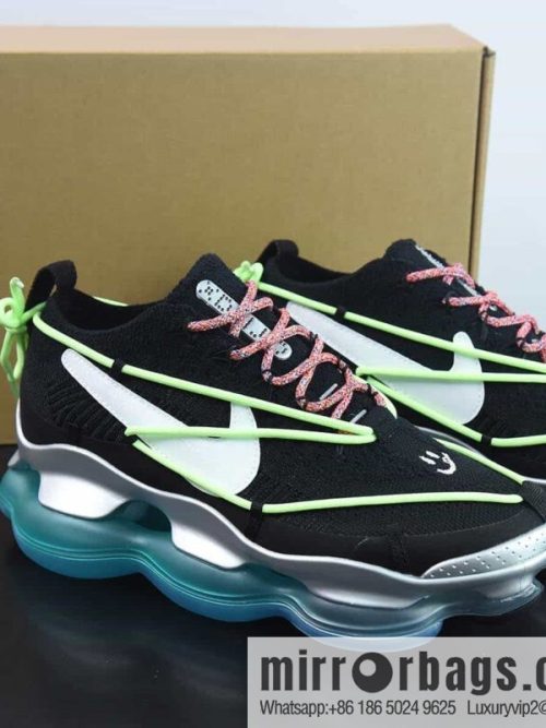 Nike Vapor Max black, silver and blue, steam air cushion jogging shoes item number: FN8884-013