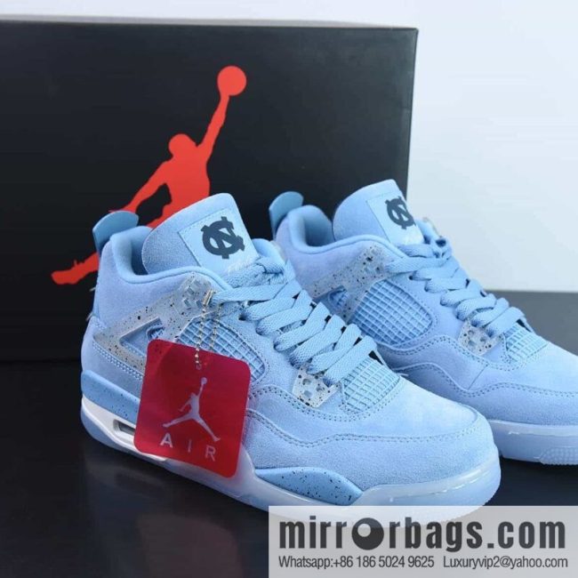 Air Jordan 4 AJ4 joint UNC University blue sneakers item number: AJ4-HO12MNJDLS247