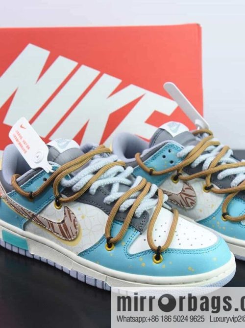 Nike SB Dunk Low custom straps, dunk series Vintage low-top leisure sports skateboard shoes item number: DD1503-105